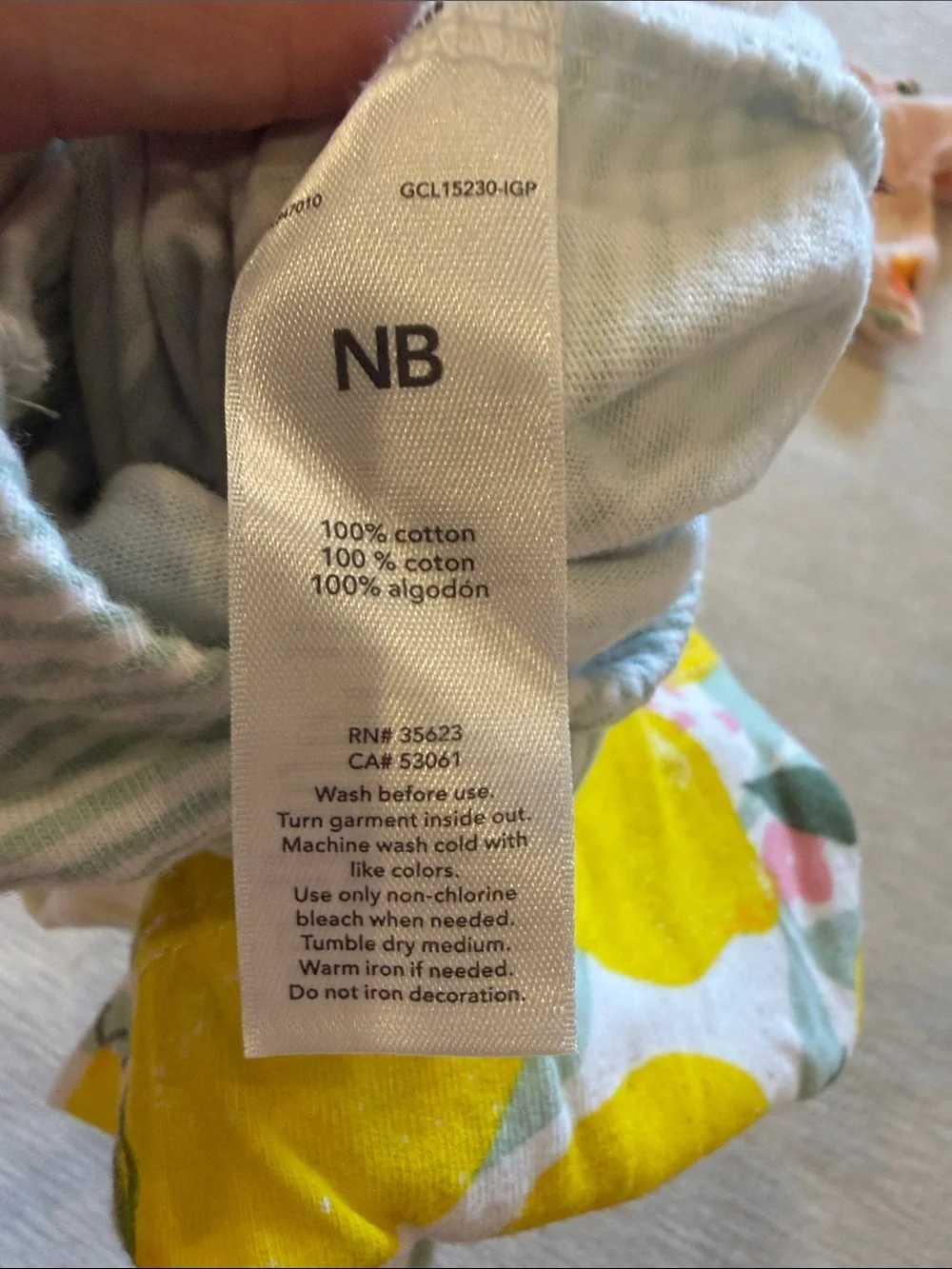 Carter's Yellow Dress & Lemon Print Bodysuit